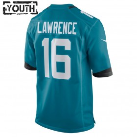 Lasten Jacksonville Jaguars NFL Pelipaita Trevor Lawrence 16 Nike Teal 2021 NFL Draft